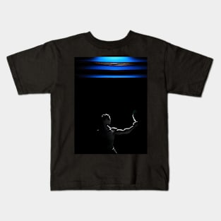 Ballet Warrior  Modern Art AI Generated Image Kids T-Shirt